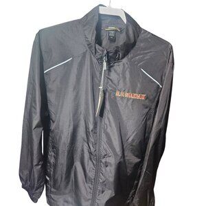 Core365 Black H.D. Woodson Reflective Lightweight Full-Zip Jacket L